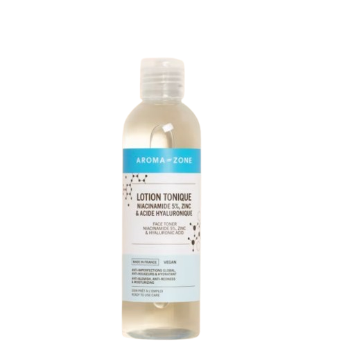 Aroma-zone - Lotion Tonique Niacinamide 5%, Zinc &amp;amp; Acide Hyaluronique